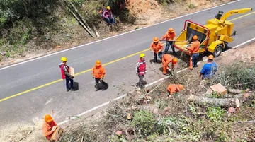 Mineral del Chico: Anuncian cierres en la carretera La Milpa-Llano Grande