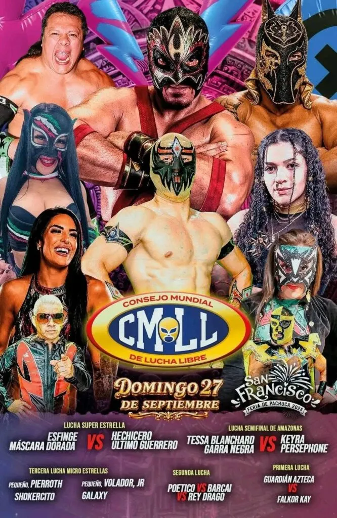 Domingo de lucha libre, música y diversión en la Feria San Francisco Pachuca 2026