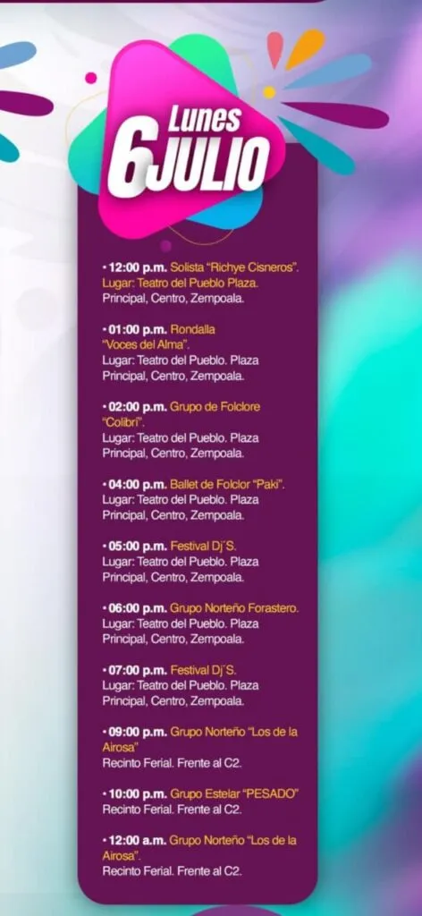 Todo listo para la Feria de Zempoala 2026: conoce las fechas y artistas invitados