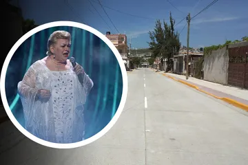 Nombran calle en honor a Paquita la del Barrio en Hidalgo