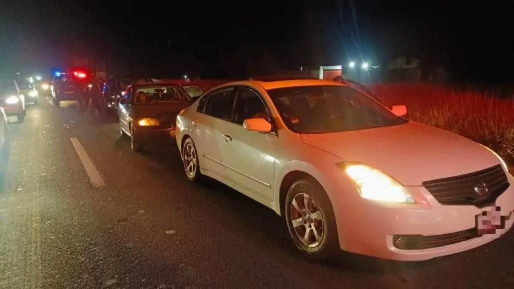 Carambola deja cinco personas lesionadas en la carretera Tula–Jorobas