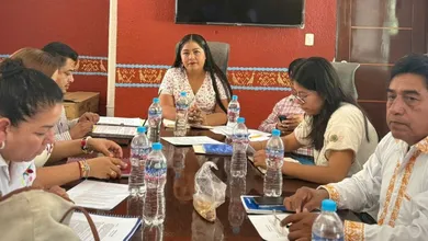 Sesión de cabildo Huehuetla