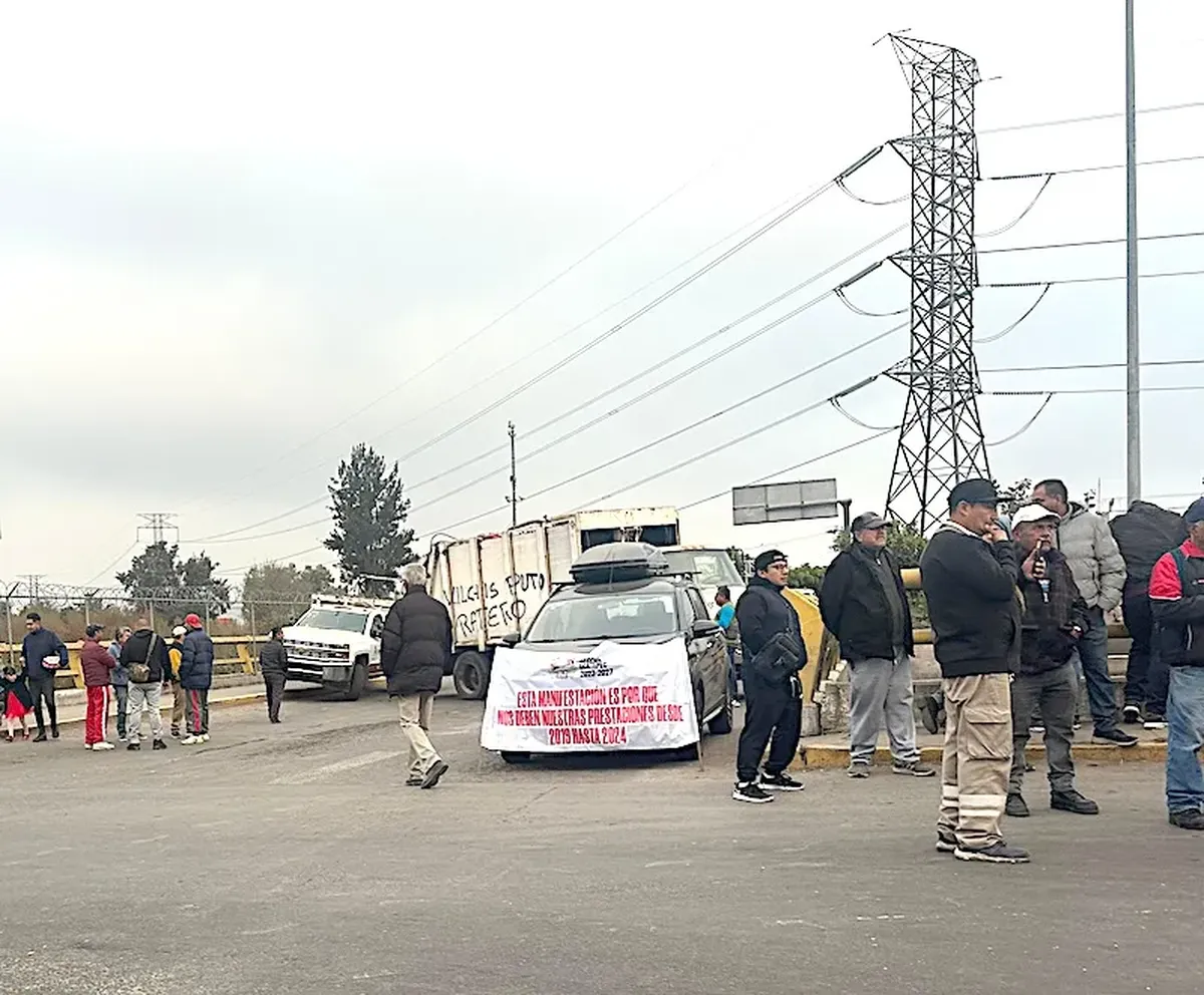 Trabajadores de Ecatepec que bloquearon vialidades realizarán otro paro de labores