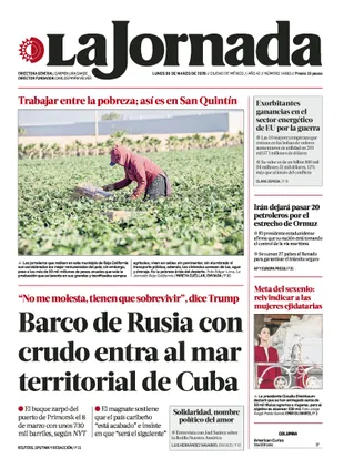 La Jornada | 30 de marzo de 2026
