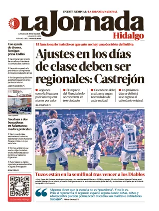 La Jornada Hidalgo | 11 de mayo de 2026