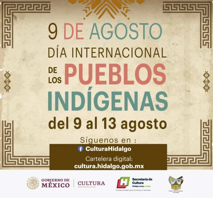 Cultura ofrece actividades por Día Internacional de los Pueblos Indígenas