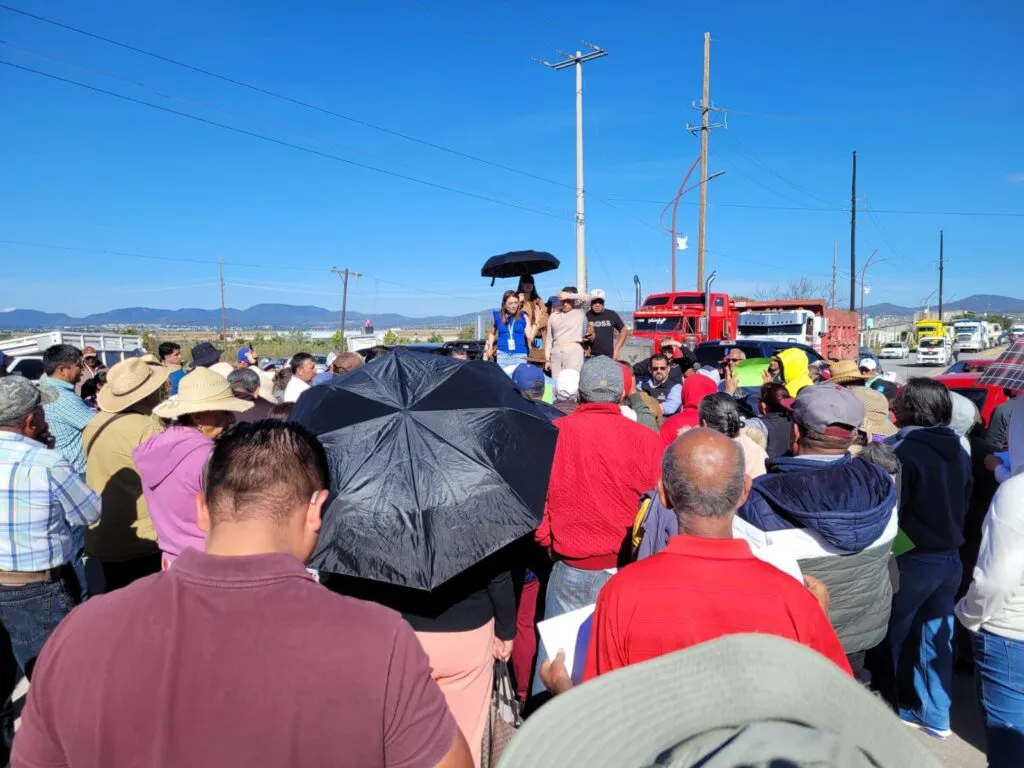 Paro pacífico por falta de agua podría afectar la México–Pachuca