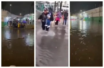 Inundación Indios Verdes