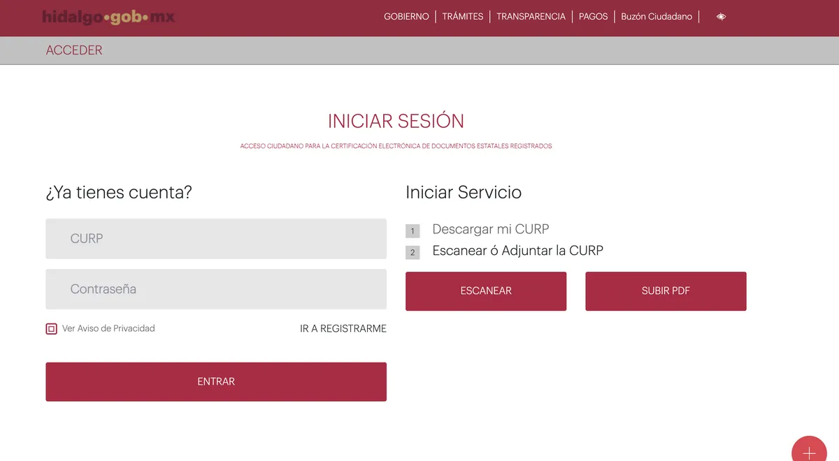 Carta de Antecedentes no Penales en Hidalgo En Linea 2023 2024