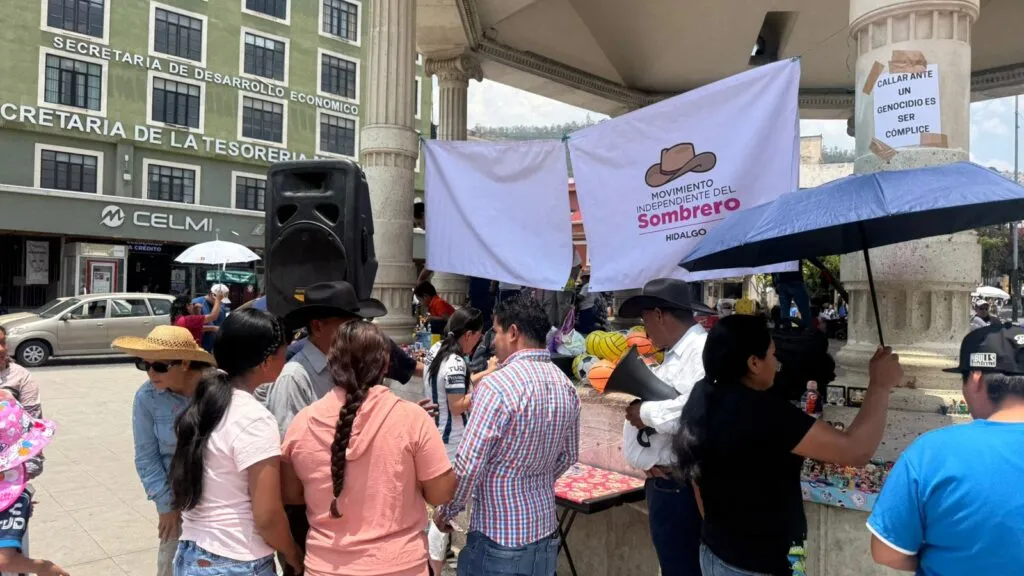 Movimiento del Sombrero busca crecer en Hidalgo con firmas ciudadanas