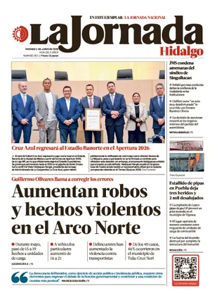 La Jornada Hidalgo | 05 de junio de 2026