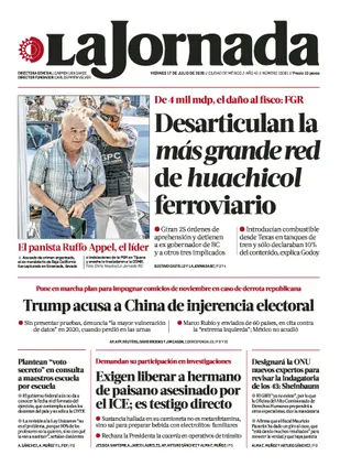 La Jornada | 17 de julio de 2026