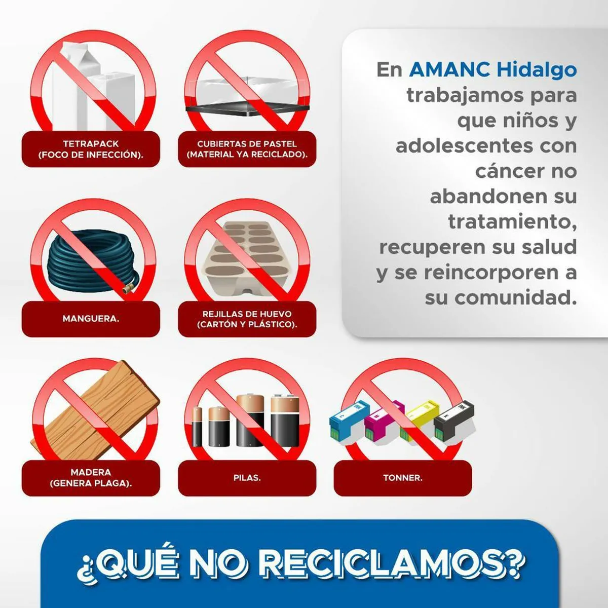 Instalarán contenedores de reciclaje en Mineral de la Reforma