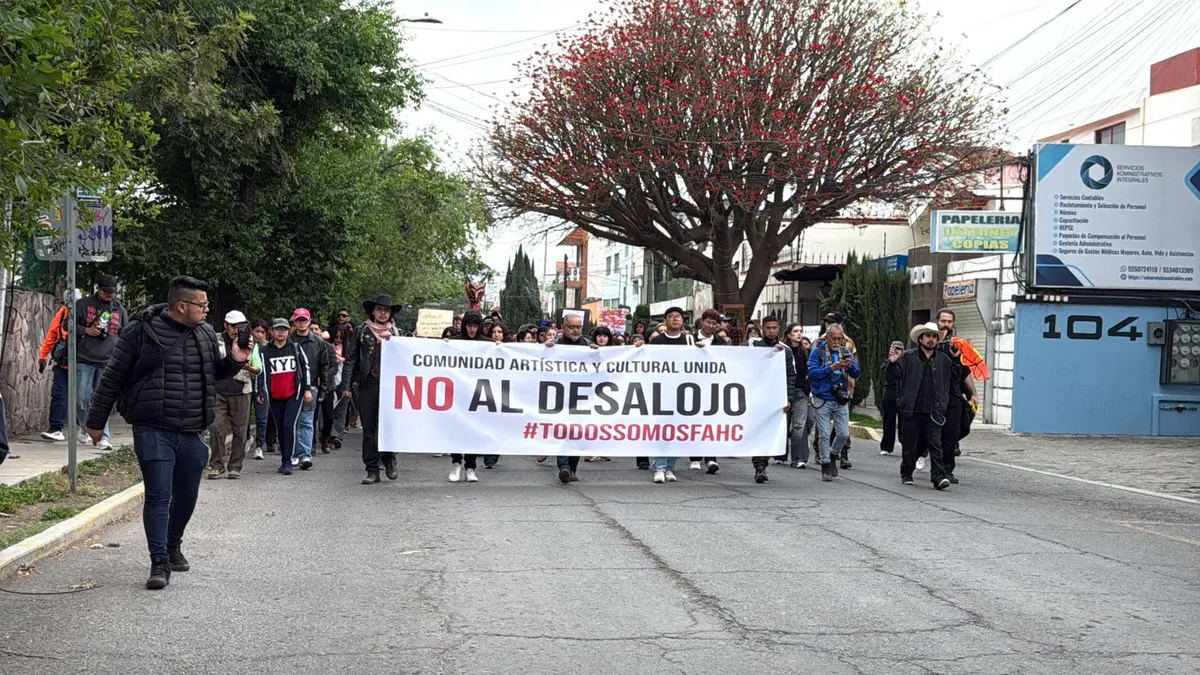 Protestan por posible pérdida de un recinto que impulsa el arte independiente