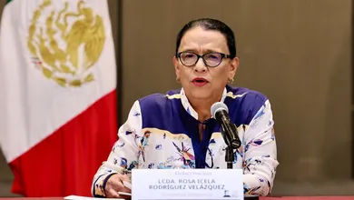 Rosa Icela Rodríguez coordina la Estrategia Nacional de Búsqueda de personas desaparecidas, con participación de autoridades federales y estatales.