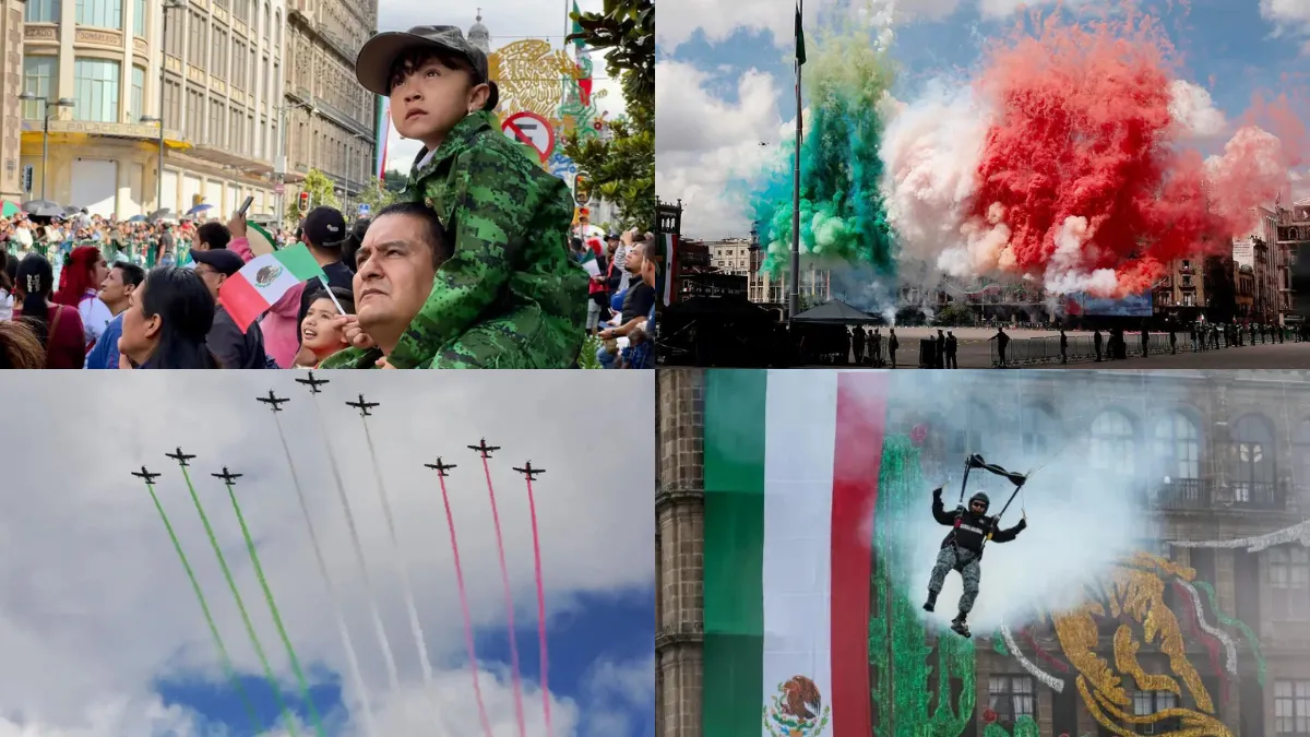 El Desfile Militar 2025 recorrió cerca de 8 kilómetros desde la Plaza de la Constitución hasta Campo Marte.