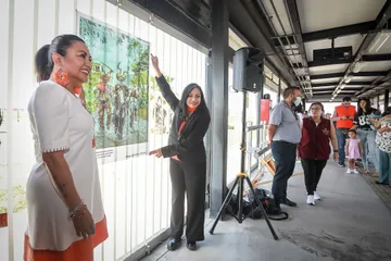 “Capturando Hidalgo” llega al Tuzobús: exposición al alcance de 70 mil usuarios diarios