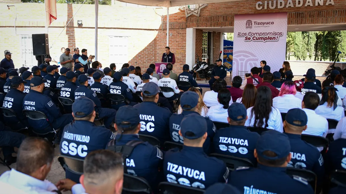 Tizayuca: entregan 198 uniformes a policías municipales