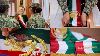 ¿Cómo es la banda presidencial que usará Sheinbaum en su primer Grito de Independencia?