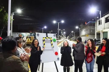 Tizayuca: Inauguran obra de pavimentación en El Carmen