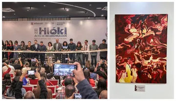 Inauguran “Hióki, Acto de Reconstrucción” en Palacio de Gobierno de Hidalgo