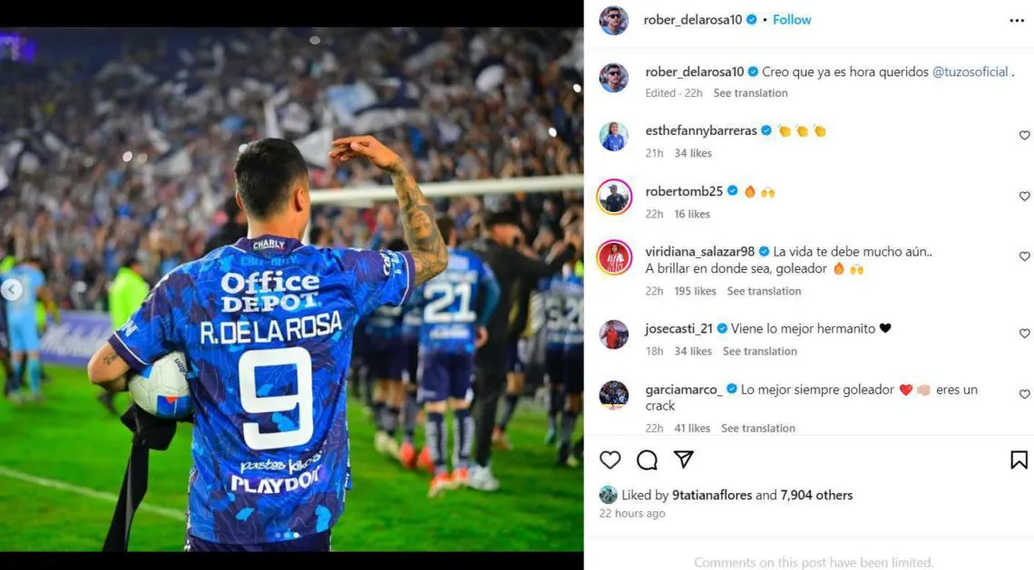 Roberto de la Rosa: el misterioso mensaje con el que se ‘despide’ del Pachuca