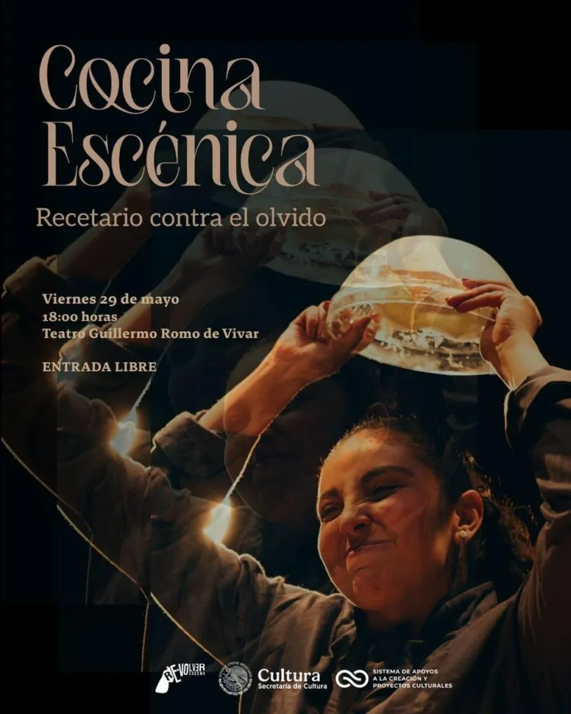 ¿Buscas qué hacer en Pachuca? Llega “Cocina Escénica”, una obra sobre memoria y cocina