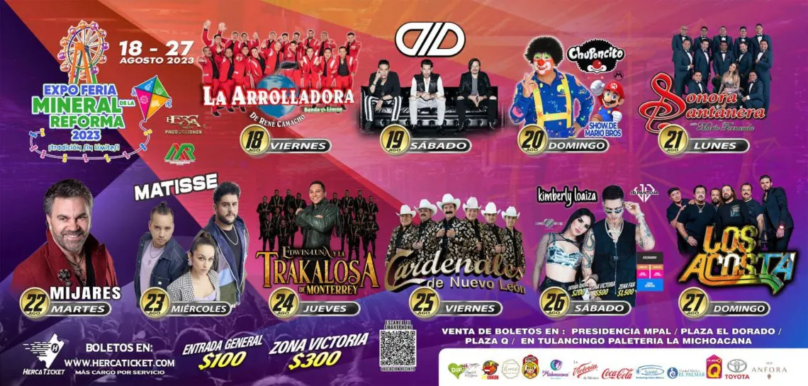 Feria de Mineral de la Reforma 2023: precio y dónde comprar los boletos