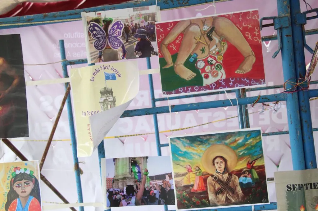 “Aborta la Patria”: arte y protesta feminista en el Día de Acción Global por el Aborto