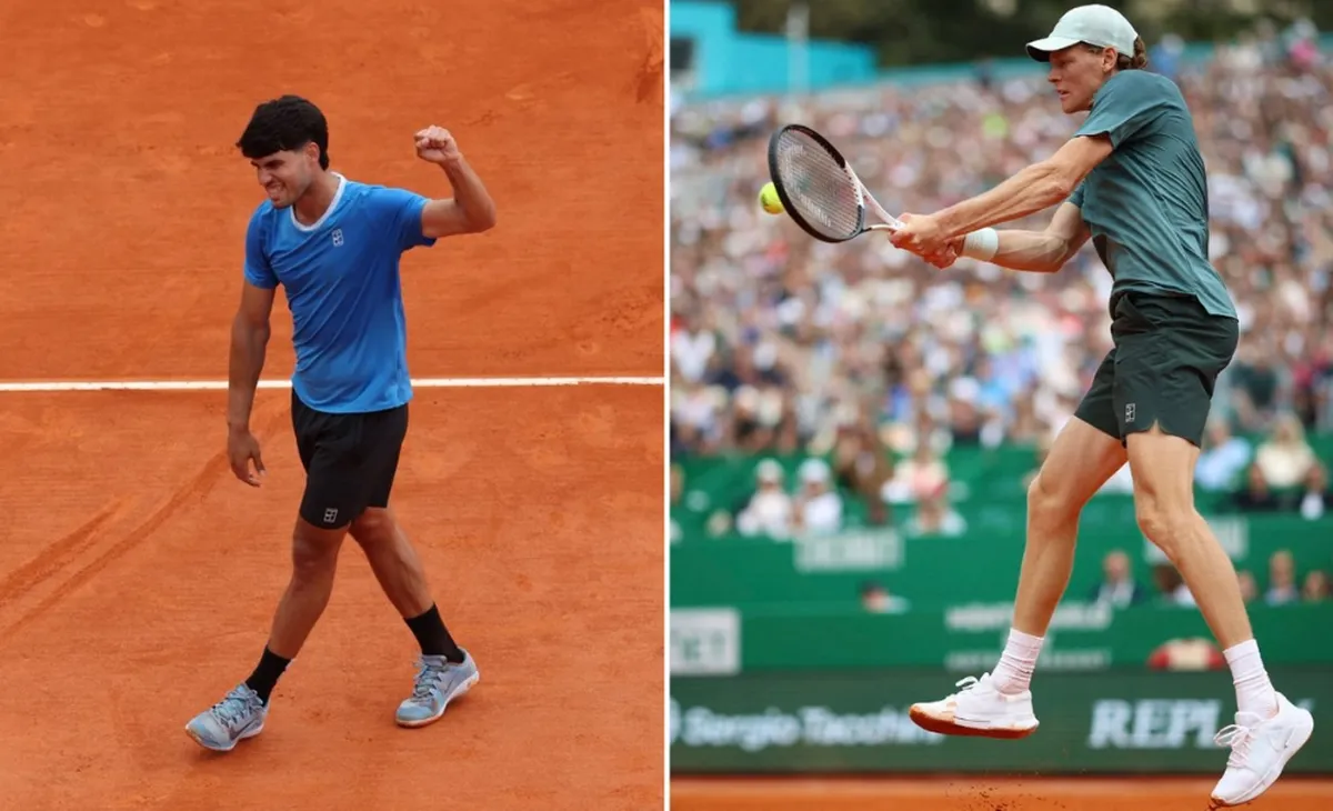Alcaraz y Sinner consiguen sendas victorias en el Masters de Montecarlo