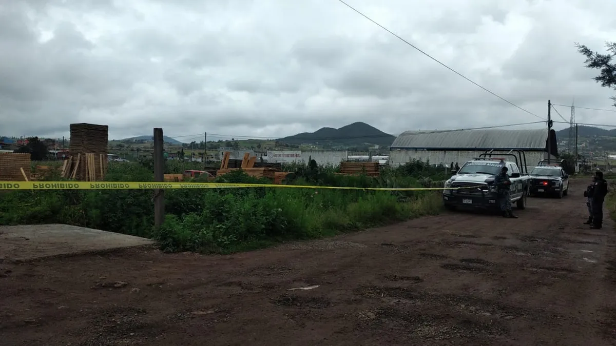 Hallan cadáver de un hombre en canal de Tulancingo