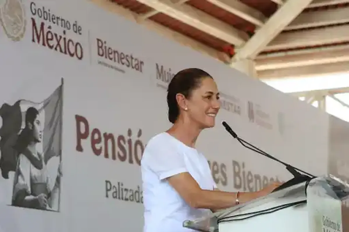 Sheinbaum anuncia que el pago de la Pensión Mujeres Bienestar