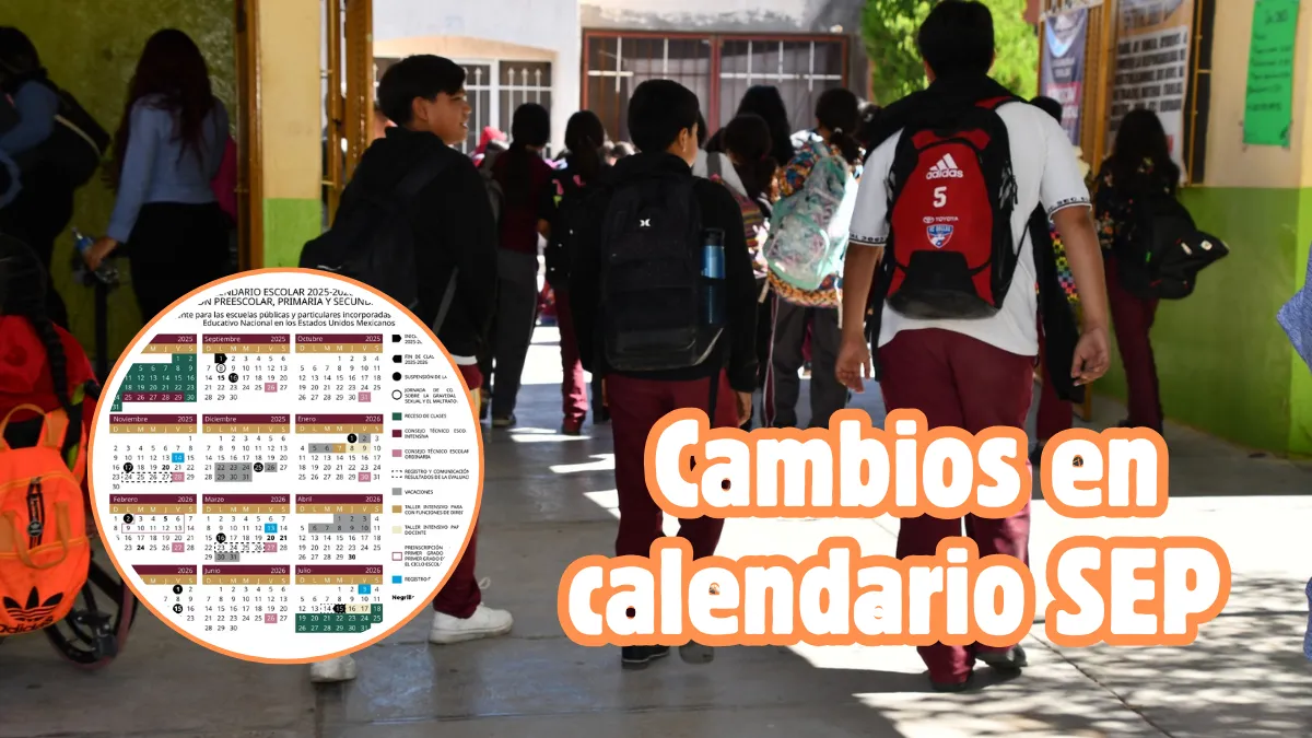 ¡Es oficial! SEP cambia día de regreso a clases para este Ciclo Escolar 2025-2026.