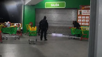 Bodega Aurrerá de Actopan tras presunto robo