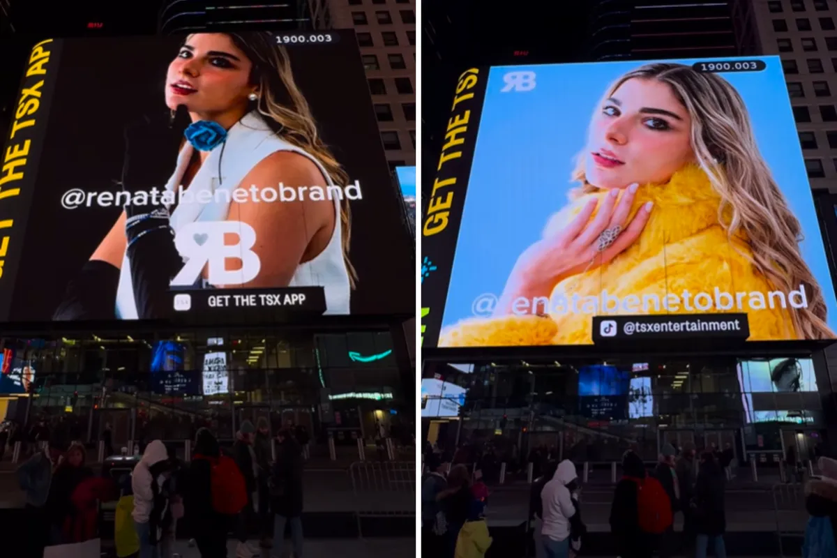 Renata Beneto, la diseñadora hidalguense que conquista Times Square