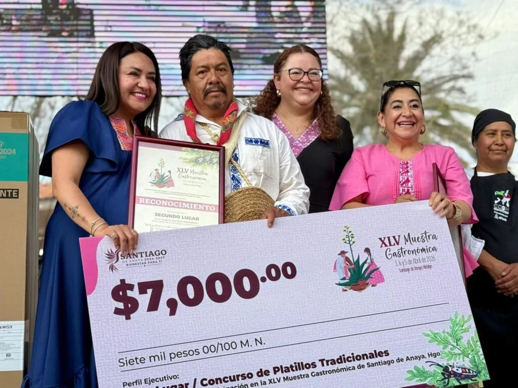 Muestra Gastronómica de Santiago de Anaya: Ángela Serrano gana concurso de platillo tradicional