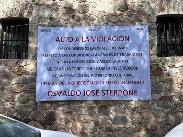 INAH Hidalgo: trabajadores denuncian acoso laboral del director