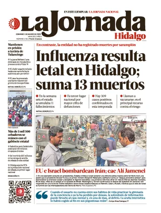 La Jornada Hidalgo | 01 de marzo de 2026