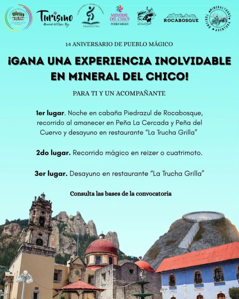 ¿Tú también crees que Mineral del Monte tiene magia? Haz tu video y gana experiencias únicas