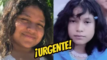 Familiares de las hermanas en Neza colocaron mantas y volantes tras su desaparición rumbo al Metro Impulsora.