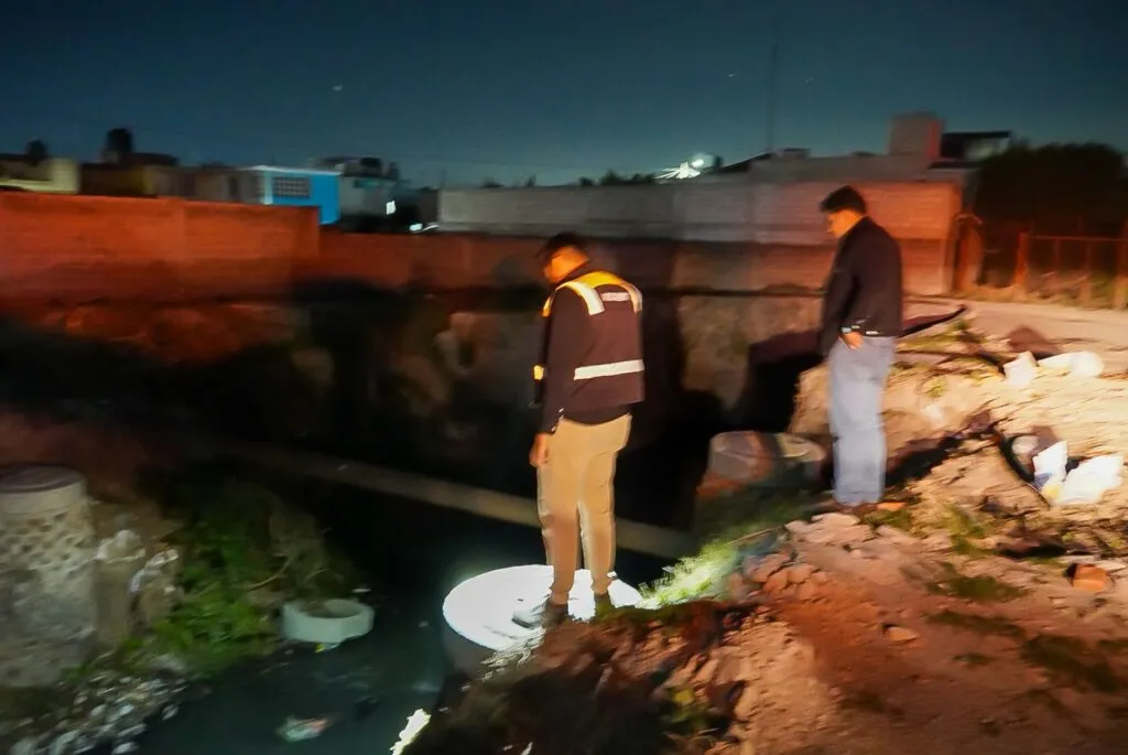 Cubrirán dren de Zona Industrial de Tizayuca para reducir malos olores