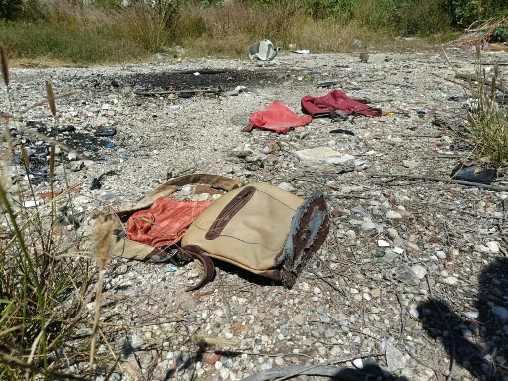 Encuentran basurero clandestino junto al río Tula y descubren qué tiraban ahí