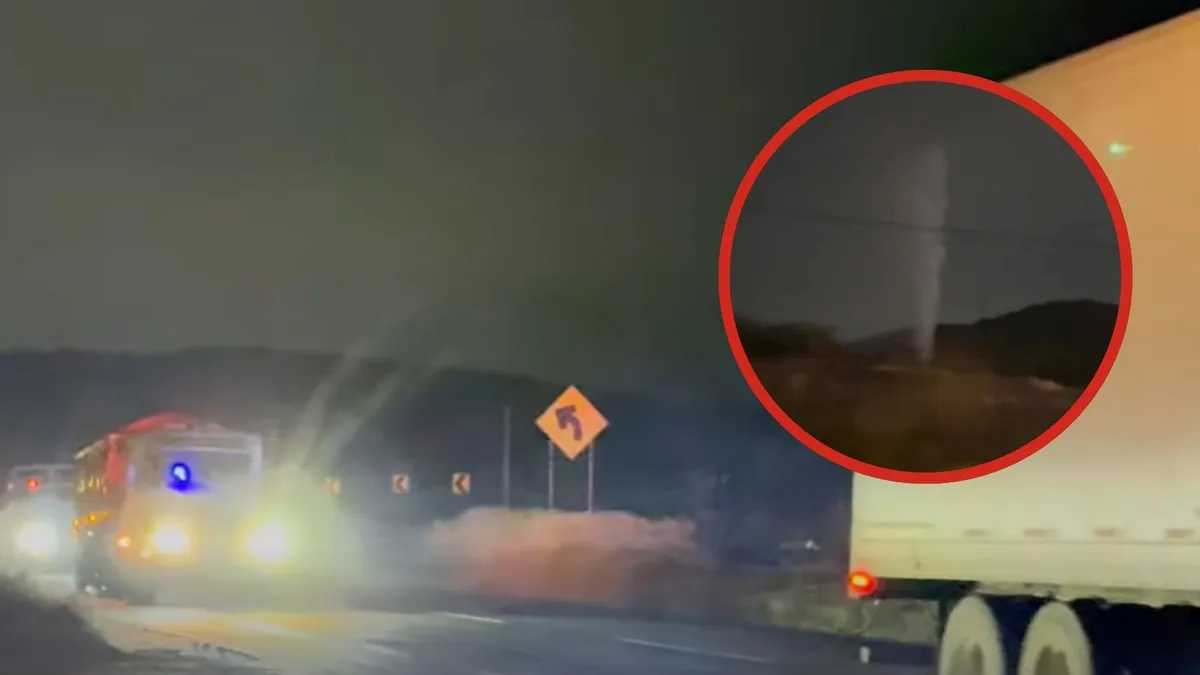 Operativo por fuga de nitrógeno en la carretera Jorobas–Tula.