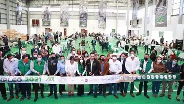 Inaugura Israel Félix la Feria Intermunicipal del Empleo en Mineral de la Reforma