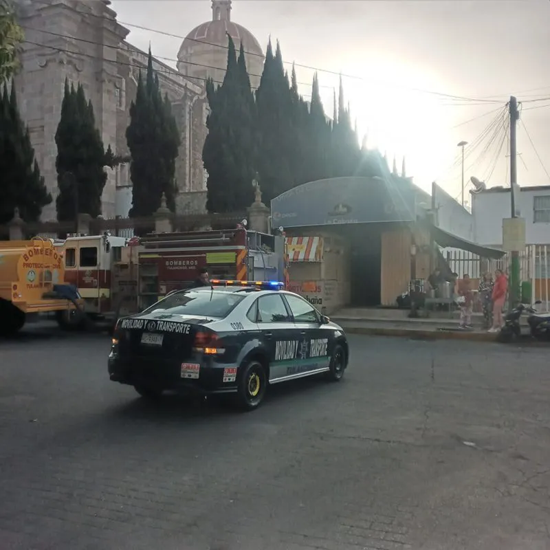 Tulancingo: se registra incendio en ‘La Fayuca’