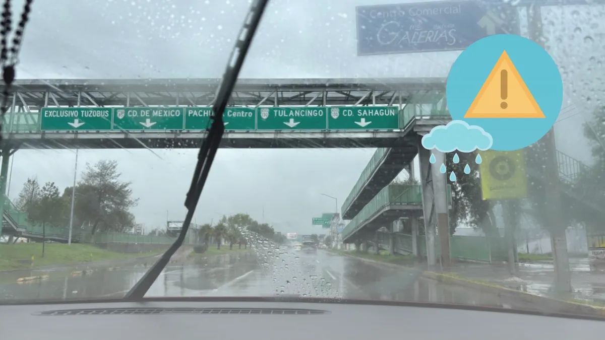 Pronostican lluvias en Edomex y CDMX este 11 de agosto con tormentas eléctricas y granizadas; Hidalgo con chubascos vespertinos. FOTO: Zasid Quizamán / Archivo