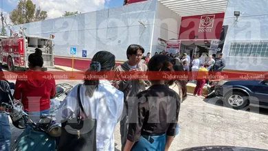 Evacuación en clínica del ISSSTE