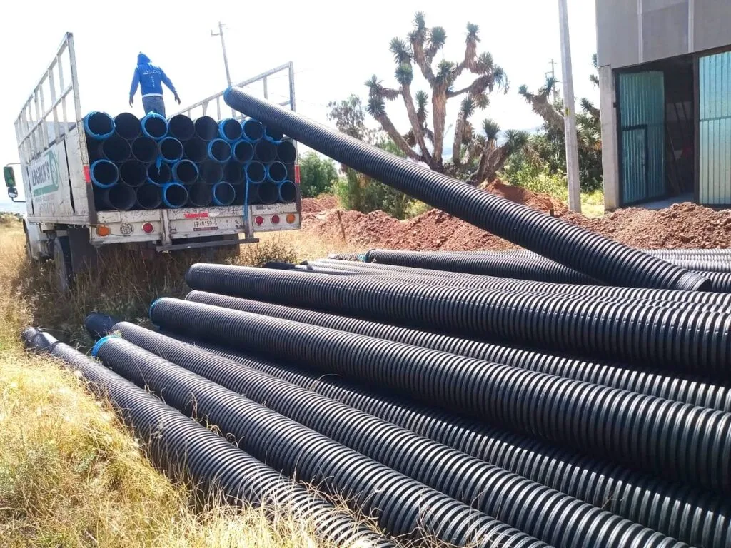 Zempoala mejora servicios sanitarios con nuevas redes de drenaje en comunidades