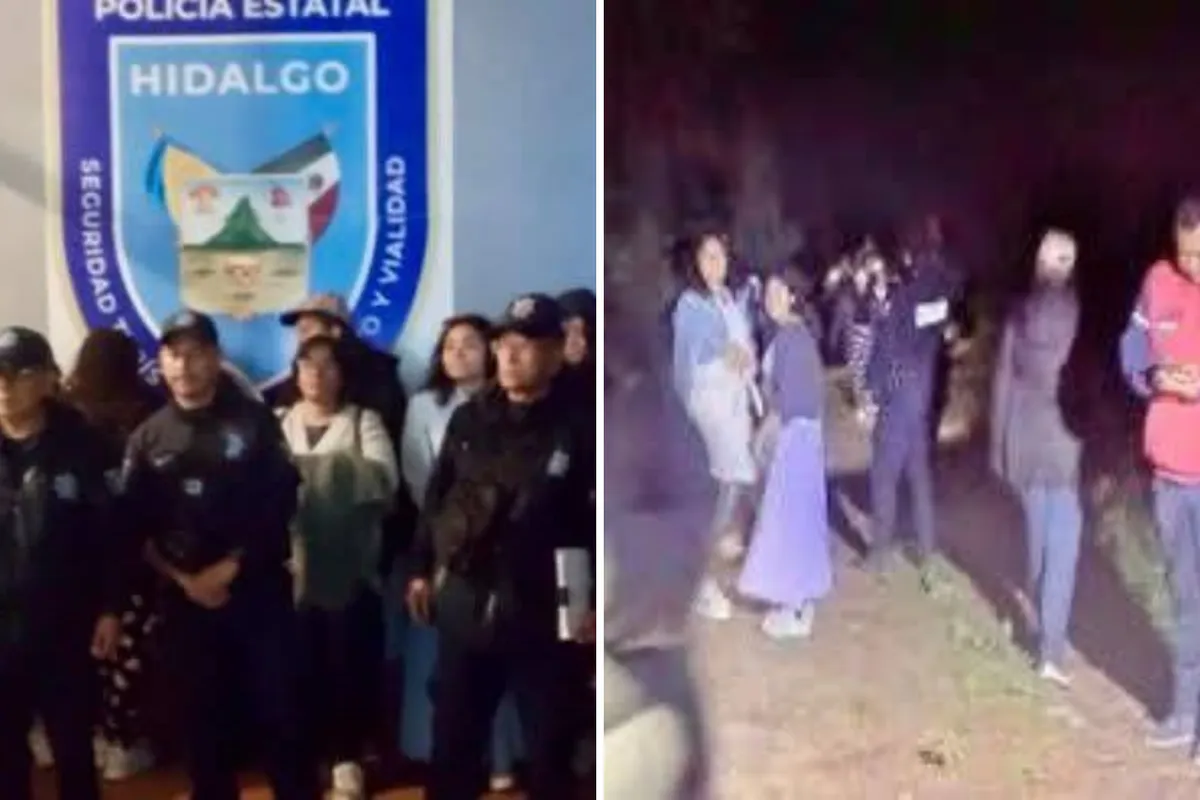 20 excursionistas fueron rescatados tras perderse en el bosque de Mineral del Chico