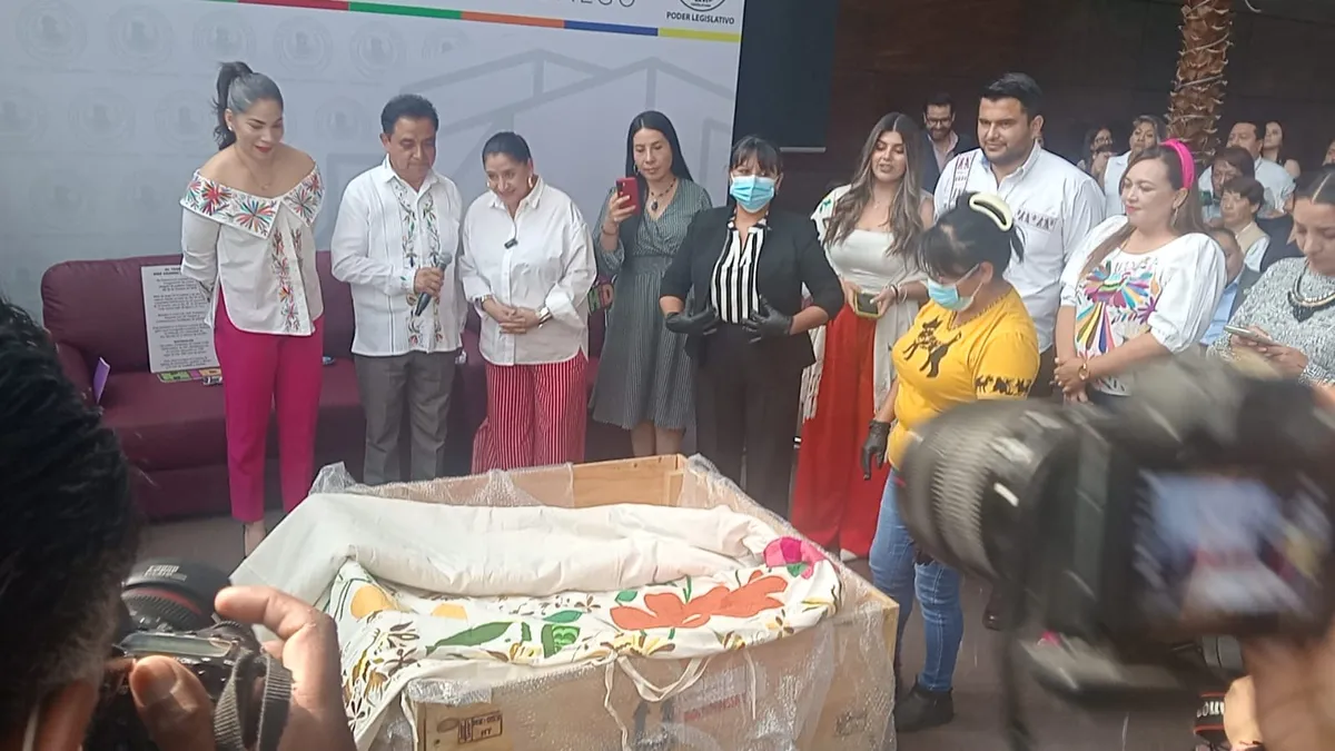 Exhibirán el Tenango más grande del mundo en el Congreso de Hidalgo